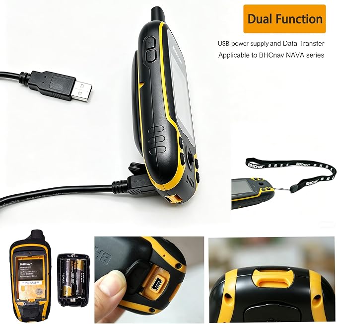 NAVA F30 Handheld GPS Navigation Device, Colorful Map Display, Land Accuracy - Image 7