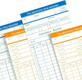 TooCust 100-Piece Time Cards for Employees, Monthly Time Cards 2-Sided by TooCust