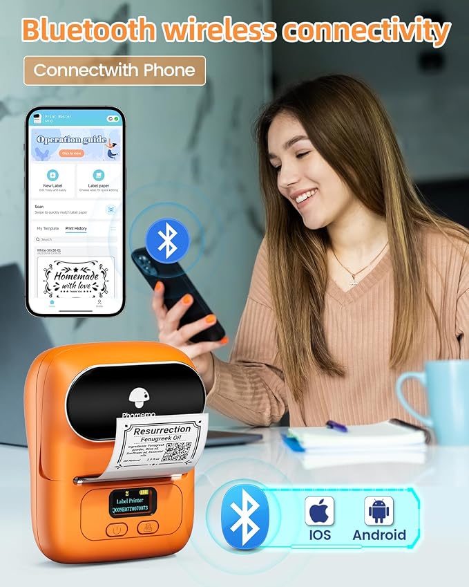 Phomemo Barcode Printer - Image 2