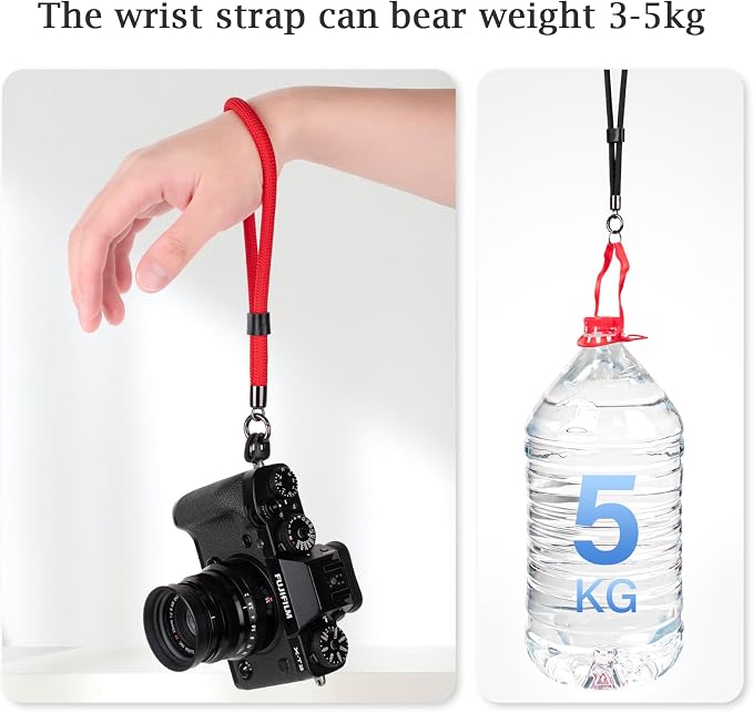 VOVMOEYA Camera Wrist Strap Rope, Camera Hand Strap Compatible - Image 3
