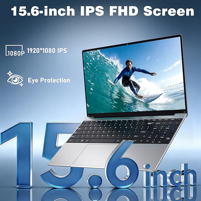 Laptop Computer, Window 11 Pro Lap Top 2026 New, 15.6 Inch Laptop PC, 16GB RAM 512GB SSD, 4425Y Processor, IPS FHD 1920*1080P, 2-Year Warranty, 5000mAh Battery, Mini HDMI, for School Business Student - Image 3