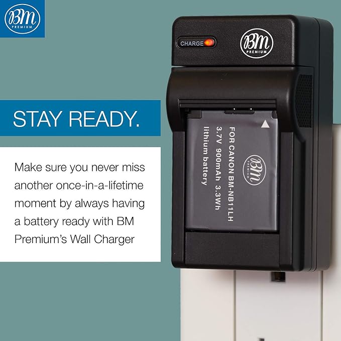 BM NB-11LH Battery and Charger for Canon Elph 110 Elph 130 Elph 140 Elph 150 - Image 5