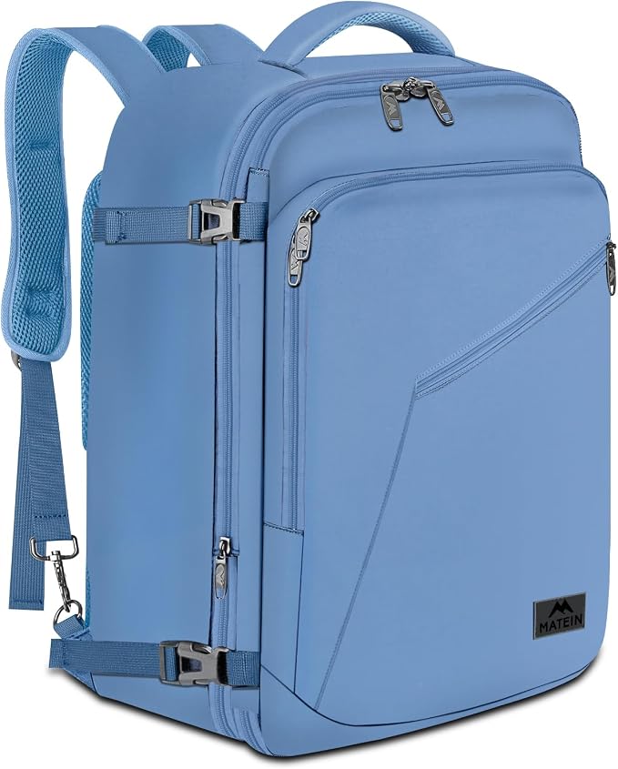 MATEIN Cute Backpack for Women, Nurses Teacher, Expandable Water Resistant by MATEIN