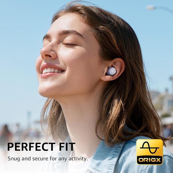TOZO A1 Wireless Earbuds Bluetooth 5.3 Light Weight in Ear Headphones | IPX5 Waterproof, 2 Mics for AI Calls, Immersive Premium Sound Bass Ear buds with Charging Case, 32 Presets EQ via TOZO App - Image 2