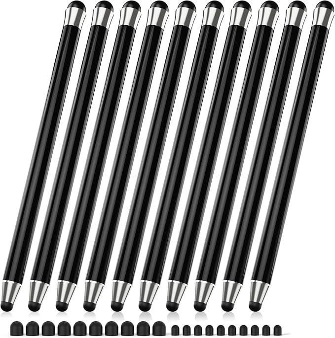 Stylus Pen for Touchscreen 10Pcs, 2-in-1 High Sensitivity & Precision Stylists by maylofi
