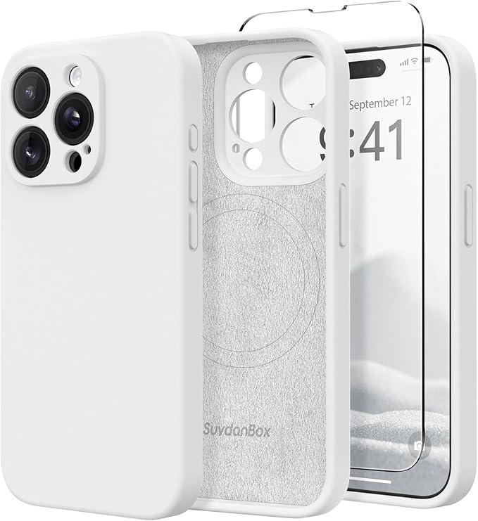 Magnetic for iPhone 15 Pro Max Case, Compatible by SUYDANBOX