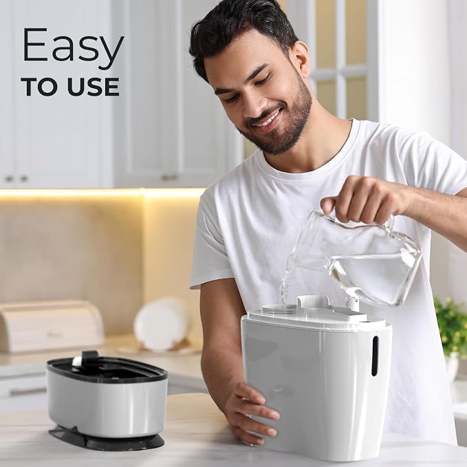 Everlasting Comfort 6L Humidifiers for Bedroom, Quiet 50HR Runtime No-Filter Supersized Cool Mist Humidifier Large Room for Whole House, Plants, Baby Nursery, Allergies, Dry Skin, Congestion, Indoor - Image 4