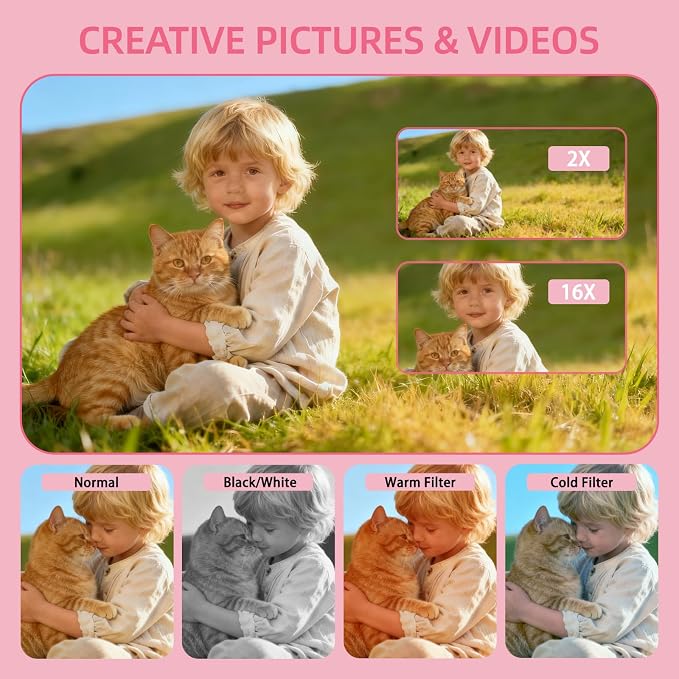 Digital Camera for Kids & Beginners, 4K Digital Camera - Image 5