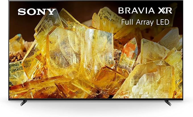 Sony 65 Inch 4K Ultra HD TV X90L Series: BRAVIA XR Full Array LED Smart Google TV by Amazon+Renewed