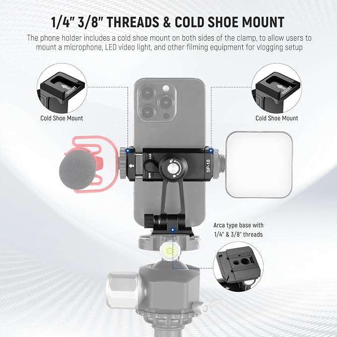 Neewer Phone Tripod Mount Adapter - Image 2