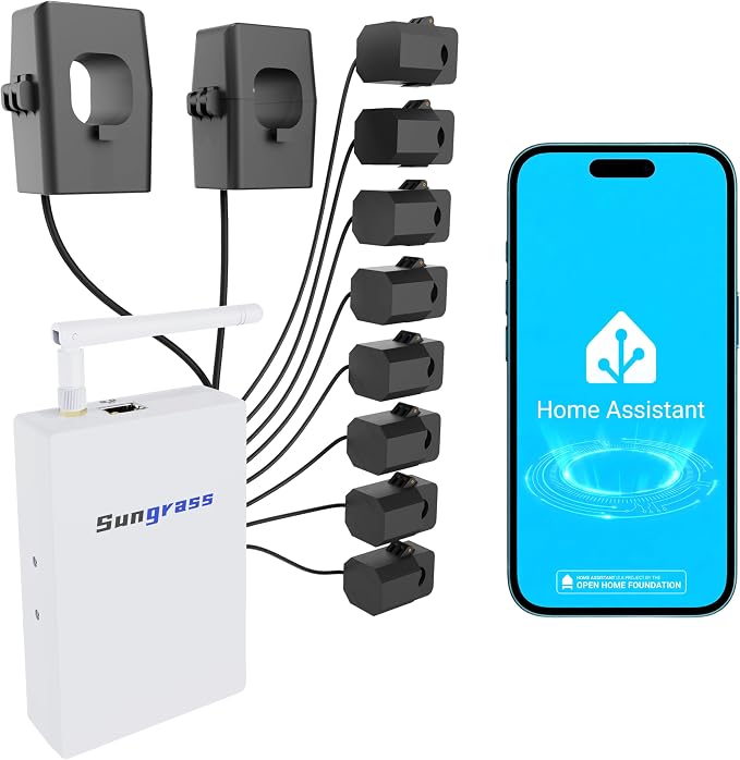 Home Energy Monitor for Home Assistant-Real Time Electricity Usage Monitor by Unknown