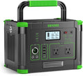 Portable Power Station 1000W (Peak 2000W), 999Wh Solar Generator, 110V Pure Sine Wave AC Outlet with PD 60W USB-C Fast Charging, Outdoor Camping RV Van Home Backup Off-Grid Living by GRECELLPOWERSTATION