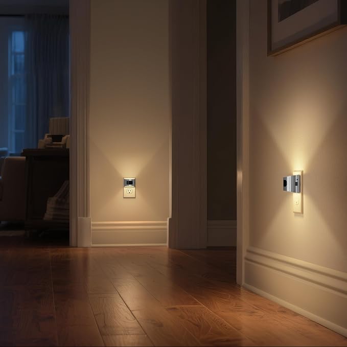 DORESshop LED Night Light, 3 Mode Plug in Night Light - Image 6