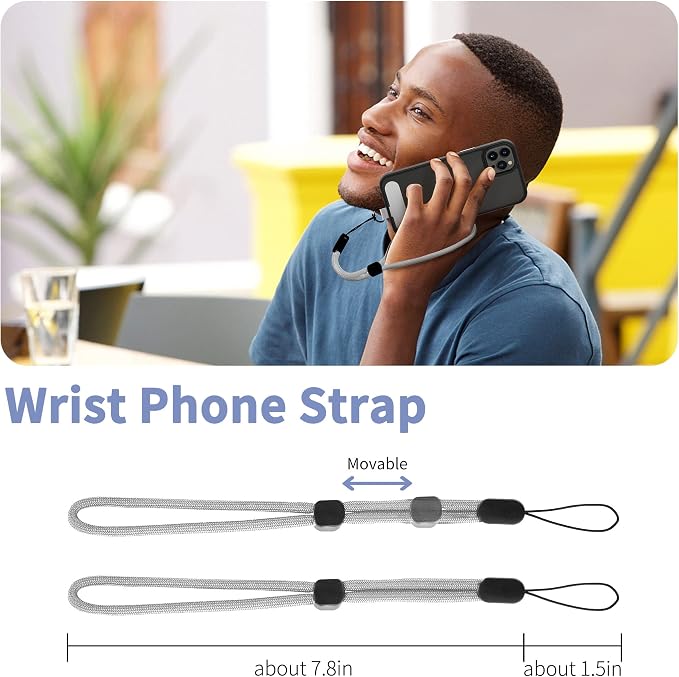 CACOE Phone Lanyard 2 Pcs-1 Pcs Adjustable Neck Strap, Universal Crossbody - Image 7