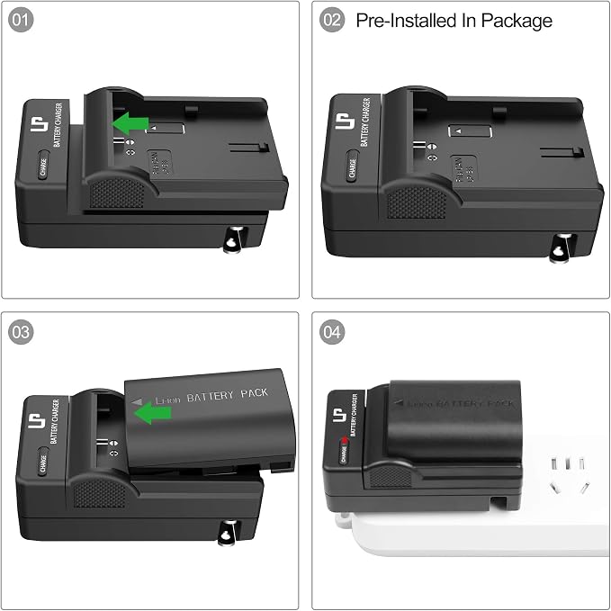 LP LP-E6 LP E6N Battery Charger, Charger Compatible - Image 9