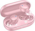 kurdene Wireless Earbuds Bluetooth 5.3 Light Weight in Ear Headphones | Premium Sound Bass Ear buds with Charging Case,Touch Control,Built in Mics Headset,Clear Calls for Sports Workout Pink by KurdeneLLC