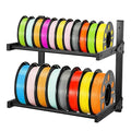 VEVOR Wall Mount Printer Filament Storage Rack, 2-Tier Wall Bracket Storage by VEVOR