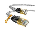 DanYee Cat 8 Ethernet Cable, Nylon 15ft CAT8 High Speed Professional Gold by DanYee