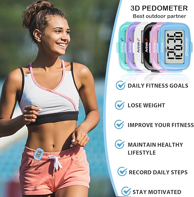 AVTREK 3D Step Counter Clip On - Image 2