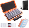 36 Slots Memory Card Case Orange by Micscrew