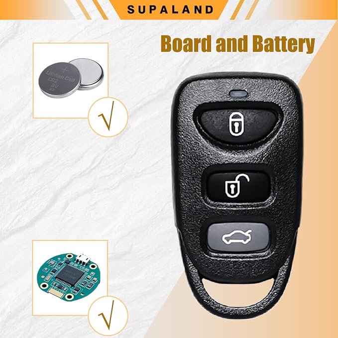 SUPALAND Key Fob Keyless Entry Fits - Image 5