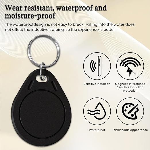 20pcs T5577 RFID Keyfobs 125kHz Writable T5577 Key Tags Proximity ID Card Token - Image 5