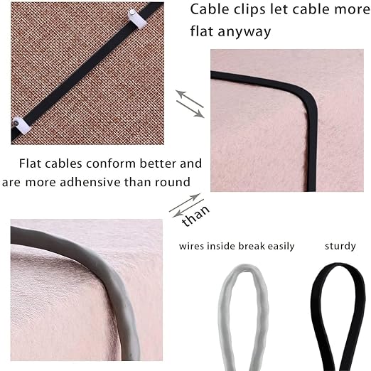 Jadaol Cat 8 Ethernet Cable 30 ft, 40Gbps 2000MHz Flat RJ45 S/FTP LAN Patch - Image 4