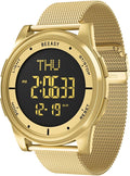 Beeasy Digital Watch for Men Women, 50M Waterproof, Ultra-Thin & Lightweight by Beeasy