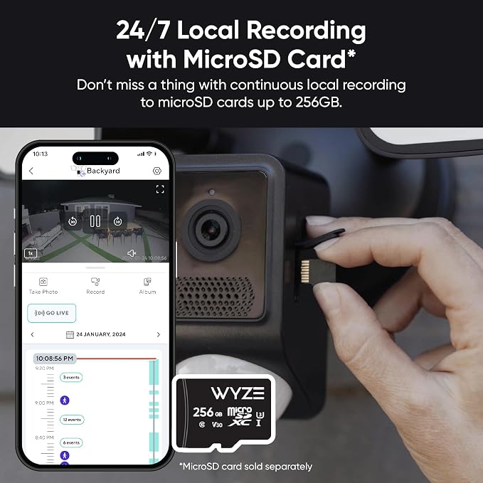 WYZE Floodlight Camera v2, Security Camera Outdoor, 2K HD - Image 6