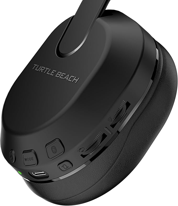 Turtle Beach Stealth 500 Wireless Multiplatform Gaming Headset for Xbox, PC | Xbox Series X|S, Xbox One, Bluetooth, 40mm Drivers, Rechargeable 40-Hr Battery, Flip-to-Mute Mic, Memory Foam Cushions, Black - Image 13