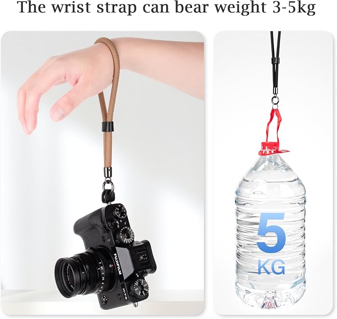 VOVMOEYA Camera Wrist Strap Rope, Camera Hand Strap Compatible - Image 3