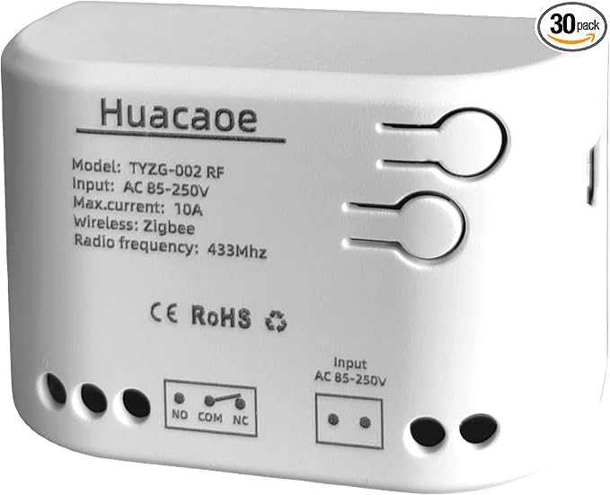 Zigbee 1CH AC 85-250V USB 5V Relay Smart Switch Module, Wireless APP Remote by Unknown