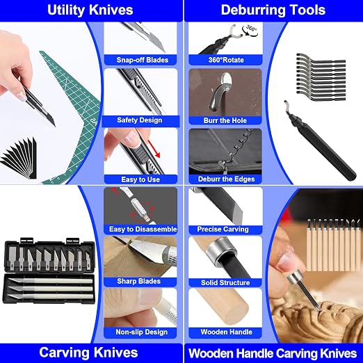 3D Printer Tool Kit, Removal Tools, Digital Caliper, Cutting Mat, Carrying Case - Image 3
