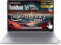 Lenovo ThinkBook 16 Gen 8 AI Business Laptop, 16” Touchscreen FHD+, Intel Ultra 7 255H, 32GB DDR5, 1TB NVMe, WiFi 6E + BT, HDMI, Fingerprint Reader, Backlit Keyboard, FHD Webcam, Win 11 Pro by LENOVO