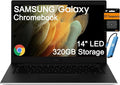 Samsung Galaxy Chromebook Go Laptop, 14" LED, Intel Celeron N4500, 4GB RAM | 320GB Storage (64GB eMMC + 256GB SD Card), Home, Students, 12-Hr Long Battery, Spill-Resistant, Webcam, IST HUB, Chrome OS by Unknown