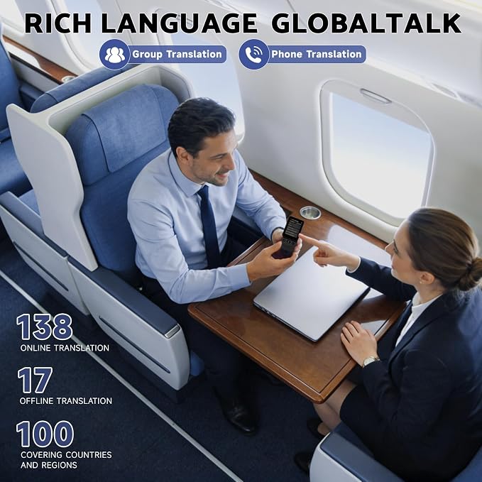 Language Translator Device, Voice Ai Translator Device T21 Wi-Fi Available - Image 3