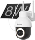 ANRAN AOV 24/7 Recording Solar Security Camera Outdoor, 5MP WiFi Surveillance by ANRAN