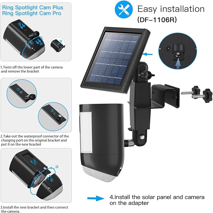 HOLACA 2-in-1 Weatherproof Gutter Mount - Image 5