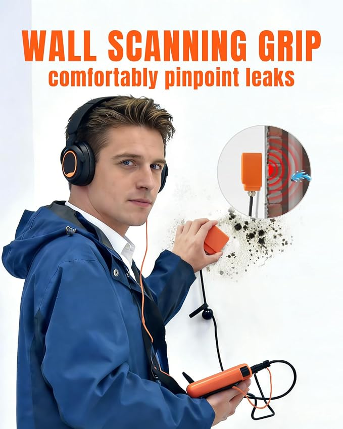 Wall Leak Detector, 0.5m Depth Underground Water Leak Detector - Image 3