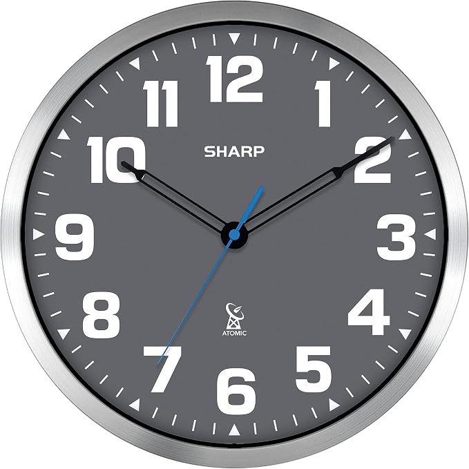 Sharp Atomic Analog Wall Clock by SHARP