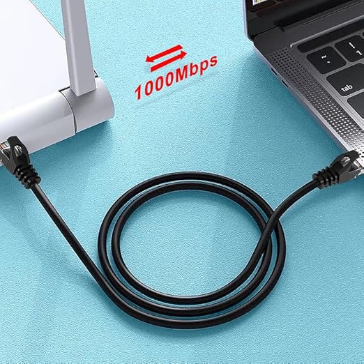 CAT6 Ethernet Cable 60FT 23AWG High Speed 500MHz 10Gbps Transmission Speed - Image 5