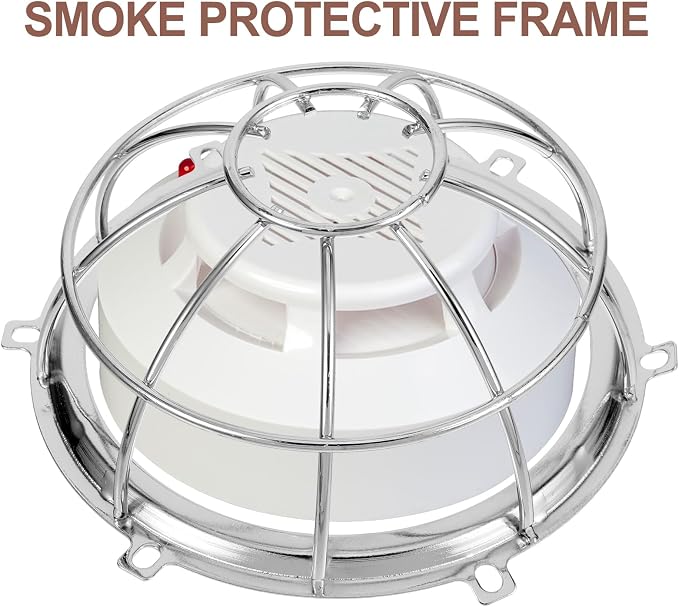 Guard Cover Protective Frame for Fire Easy Installation Fire Safety Sensor - Image 8