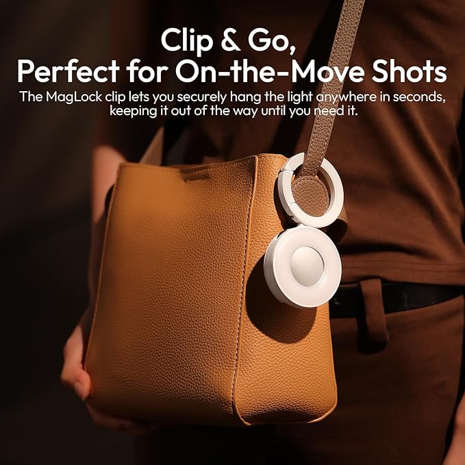 ULANZI ML05 Phone Light, Dual-Sided Magnetic Cell Phone Selfie Lights - Image 4