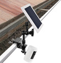 2-in-1 Gutter Mount for Solar Panel, Stick Up Cam Battery, Spotlight Cam and by ALERTCAM