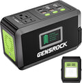 GENSROCK Portable Power Bank, 24,000mAh Portable Laptop Charger with 150W Peak AC Outlet, 8-Port Compatible with iPhone Series, MacBook, Dell, Samsung for Outdoor Camping Home Office Emergency. by GENSROCK