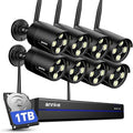 ANNKE Wireless Security Camera System-16CH Expandable 4K Security NVR, 2-Way by ANNKE