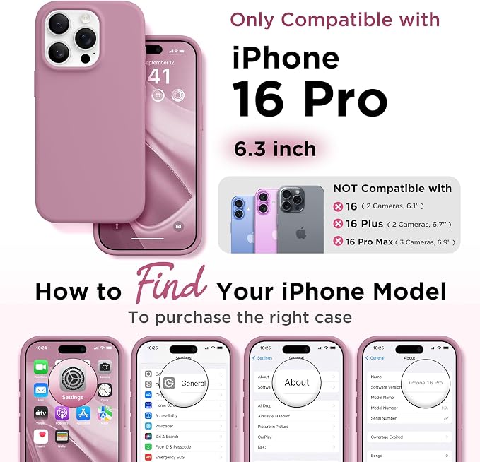 GolbinBox Magnetic for iPhone 16 Pro Case, Compatible - Image 2