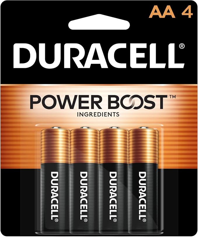 Duracell Coppertop Double AA Batteries by Duracell