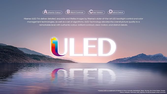 Hisense ULED 4K Premium 65U6H Quantum Dot QLED Series 65-Inch Smart Google TV, Dolby Vision Atmos, Voice Remote, Compatible with Alexa (2022 Model) Black - Image 5