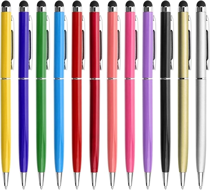 innhom 12 Pack Stylus Pens for Touch Screens Stylus Pen for ipad Compatible by innhom
